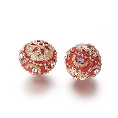 Handmade Indonesia Beads IPDL-E010-10E-1