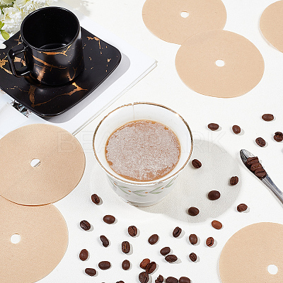 Round Coffee Filter Paper AJEW-WH0413-66-1
