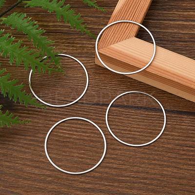 Tarnish Resistant 304 Stainless Steel Linking Ring STAS-T047-15C-1