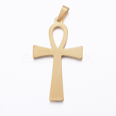 Ion Plating(IP) 304 Stainless Steel Pendants STAS-K162-058G-1