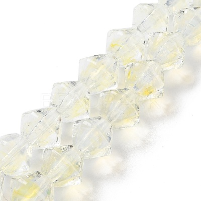 Handmade Lampwork Beads Strands LAMP-Q036-03D-1