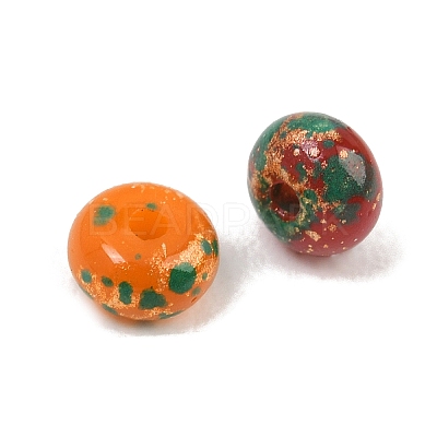 Picasso Glass Seed Beads GL-CBAB80E-03B-1