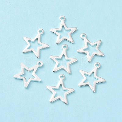 304 Stainless Steel Charms STAS-L234-095S-1