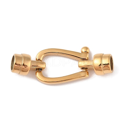 Ion Plating(IP) 304 Stainless Steel Cord Locks STAS-C109-25G-1