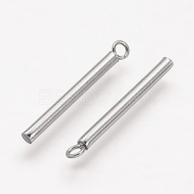 Tarnish Resistant 304 Stainless Steel Pendants STAS-F041-52-1