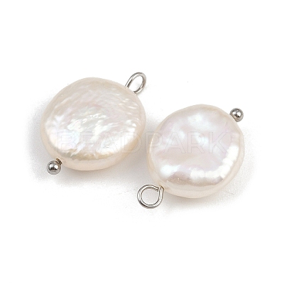 Natural Freshwater Pearl Keshi Pearl Pendants STAS-D378-08B-S-1