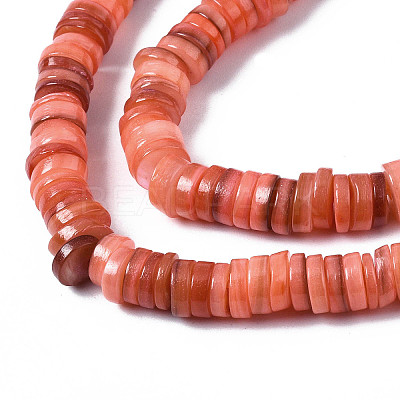 Natural Freshwater Shell Beads Strands X-SHEL-S278-025H-1