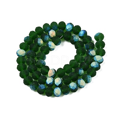 Transparent Glass Beads Strands EGLA-A044-T8mm-MB24-1