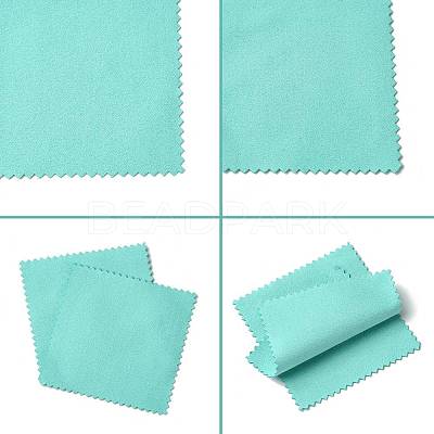 15Pcs Silver Polishing Cloth AJEW-FS0001-45-1