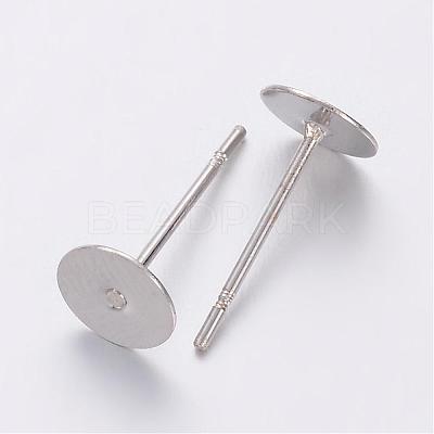 Stud Earring Settings KK-C2899-NFN-1-1