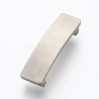 Tarnish Resistant 304 Stainless Steel Slide Charms STAS-I092-05P-1