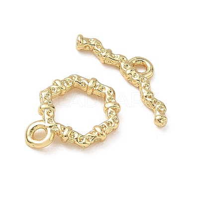 Brass Toggle Clasp KK-D289-53C-G-1