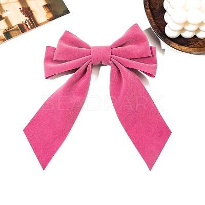Velvet Alligator Hair Clips PW-WG6CCA7-02-1