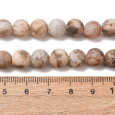 Natural Feldspar Bead Strands G-P295-06-8mm-1