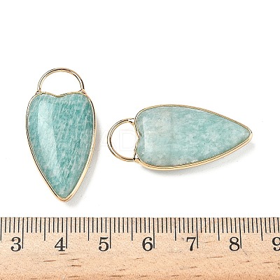 Natural Amazonite Pendants G-I393-01G-09-1