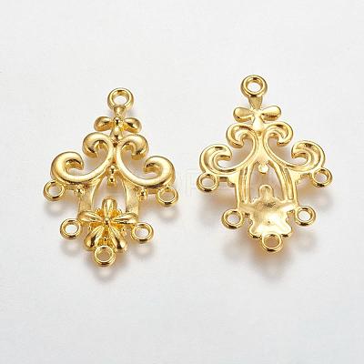Tibetan Style Alloy Chandelier Component EA8536Y-G-1