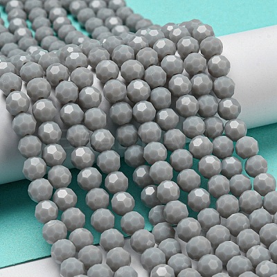 Opaque Glass Beads Stands LS-EGLA-A035-P6mm-D22-1