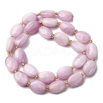Natural Kunzite Beads Strands G-H005-A15-02-1
