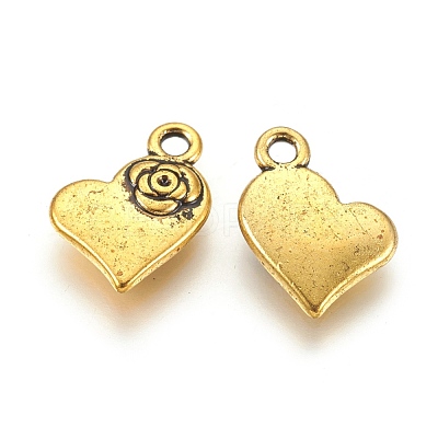 Tibetan Style Alloy Charms Pendants TIBEP-A124433-AG-LF-1