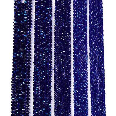 Electroplate Glass Beads Strands LS-EGLA-A044-T4mm-L06-1