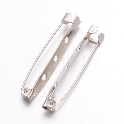 Iron Brooch Findings IFIN-S526-40mm-1