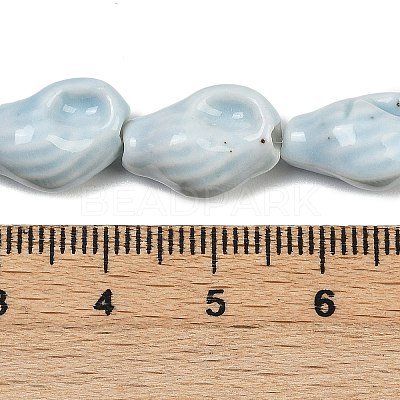 Ocean Series Handmade Porcelain Beads PORC-R002-04A-07-1