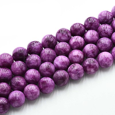 Natural Quartz Beads Strands G-N355-10mm-63-1