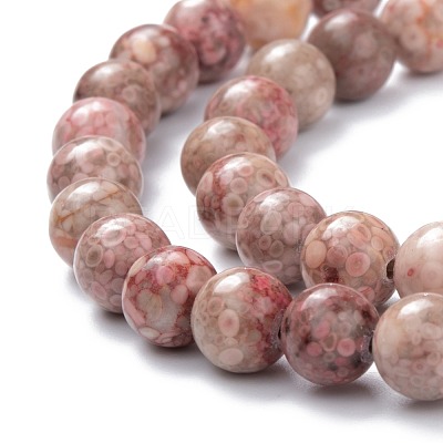 Natural Maifanite/Maifan Stone Beads Strands G-P451-01A-1