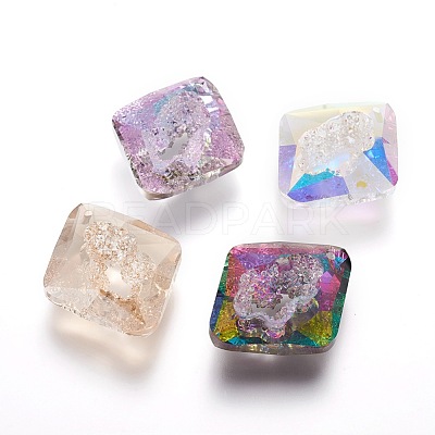 K9 Glass Rhinestone Pendants RGLA-F057-1