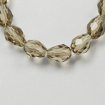 Glass Beads Strands GLAA-R024-6x4mm-19-1