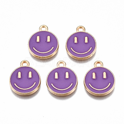 Alloy Enamel Charms ENAM-S121-165D-RS-1