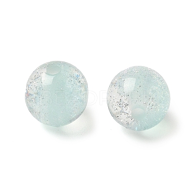 Two Tone Resin Beads LS-RESI-Q025-02A-F-1