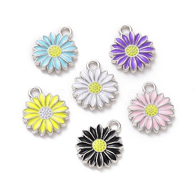 Alloy Enamel Pendants ENAM-A139-05P-1