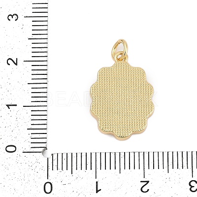 Brass Pendants KK-I723-31G-1