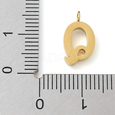 Ion Plating(IP) 304 Stainless Steel Micro Pave Cubic Zirconia Pendants STAS-Z107-03G-16-1