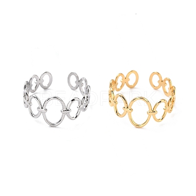 Tarnish Resistant 304 Stainless Steel Finger Rings RJEW-L102-05-1