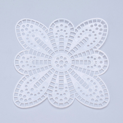 Plastic Mesh Canvas Sheets DIY-M007-12-1