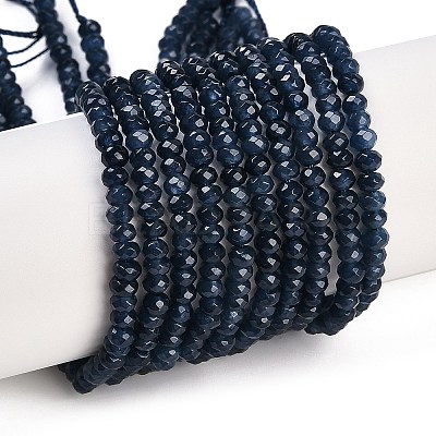 Natural White Jade Beads Strands G-Z069-01S-1