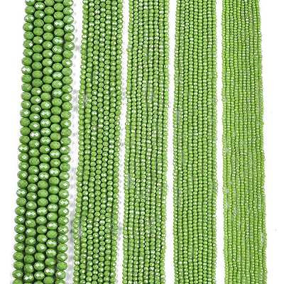 Electroplate Glass Beads Strands LS-EGLA-A044-P3mm-A30-1