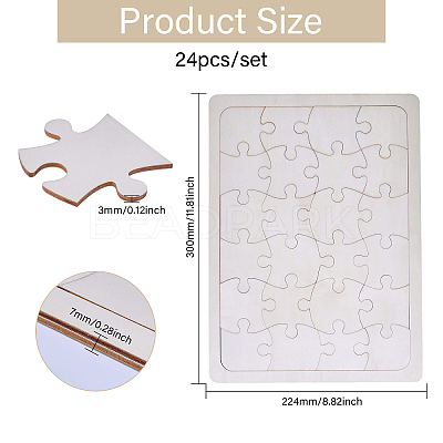 Wood Jigsaw Puzzles AJEW-WH0722-001-1
