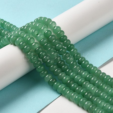 Natural White Jade Beads Strands G-E507-01G-1