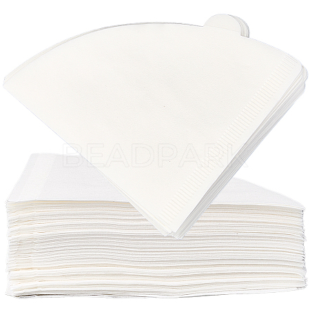 100Pcs Paper Coffee Filters FIND-WH20007-39B-1