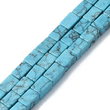 Synthetic Turquoise Beads Strands G-C135-F03-01-1