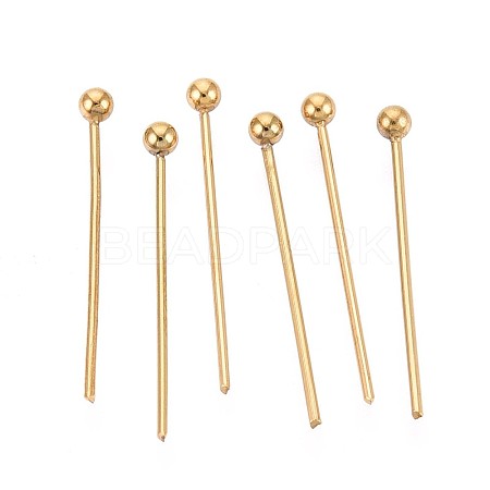 304 Stainless Steel Head Pins STAS-T065-18mm-20G-1