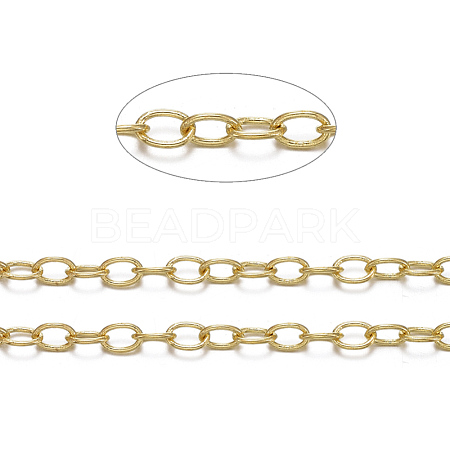 Brass Cable Chains CHC024Y-G-1