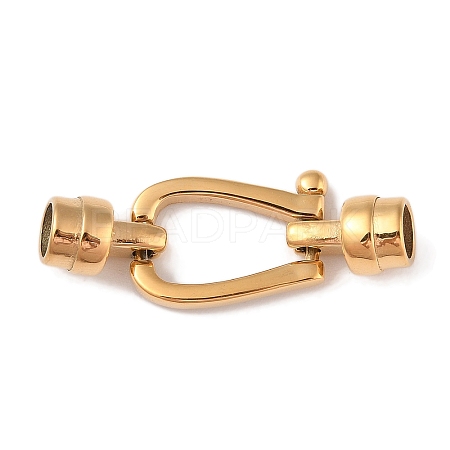 Ion Plating(IP) 304 Stainless Steel Cord Locks STAS-C109-25G-1