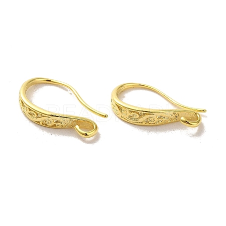 Brass Earring Hooks FIND-Z039-25G-1