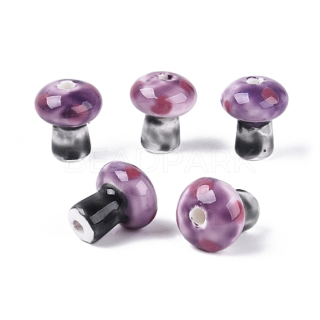 Handmade Porcelain Beads PORC-N012-03B-1