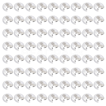 500Pcs Iron Crimp Beads Covers IFIN-ME0001-23A-1