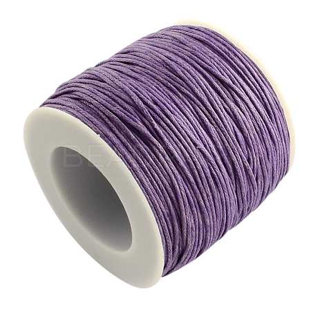 Eco-Friendly Waxed Cotton Thread Cords YC-R008-1.0mm-166-1